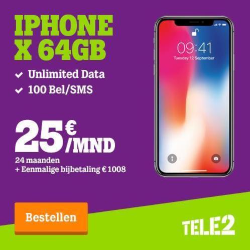 iPhone X Unlimited SUPERDEAL Inclusief abonnement