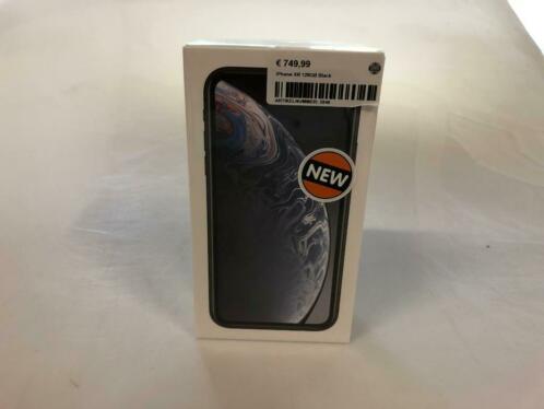 iPhone XR 64GB amp 128GB Black  Nieuw in seal