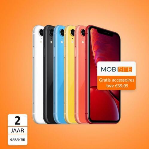 iPhone Xr 64GB  Gratis accessoires  2 jaar garantie 