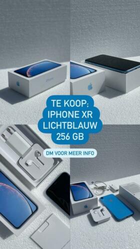 iPhone XR lichtblauw 256 GB