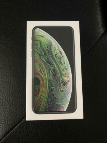 iPhone XS Space Gray Nieuw Geseald in Doos  1 jaar Garantie