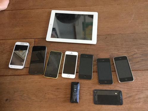 iPhones 3,4,5, IPad en een Samsung