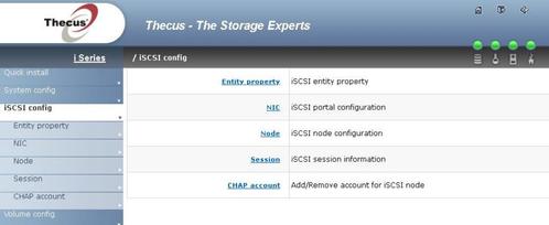 iSCSI SAN Thecus i-Series