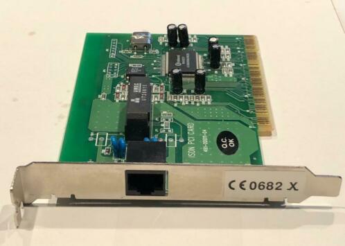 ISDN 128Kbps PC modem PCI insteekkaart