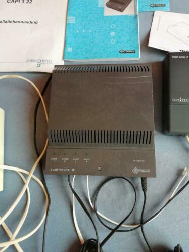 ISDN apparatuur (Quattrovox 3)