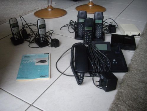 ISDN centrale  6 telefoons