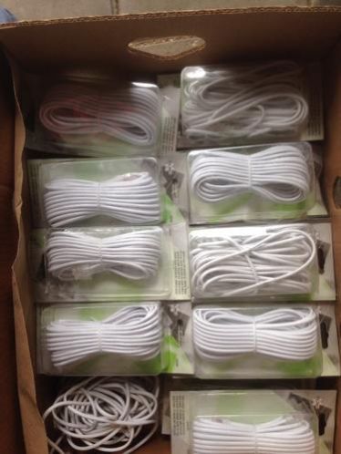 Isdn kabel (ca 30 stuks, nieuw in verpakking)