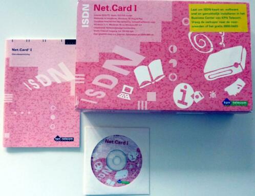 ISDN Net.Card I PC-kaart met ISA-slot e.a.