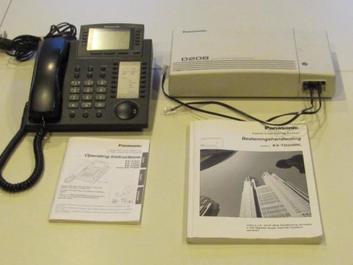 ISDN PANASONIC TELEFOONCENTRALE, incl. Telefoon