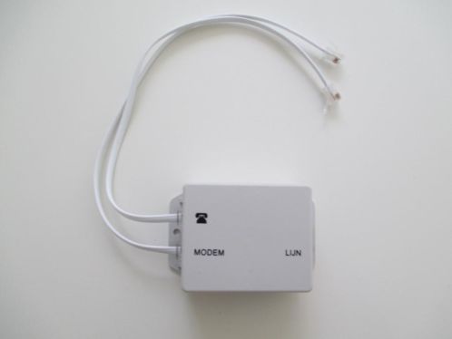 isdn splitter, als nieuw