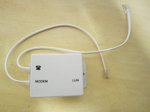 isdn splitter, zie de foto