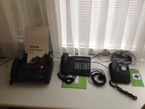 ISDN Telefooncentrale - Faxcentrale en 7 vaste toestellen