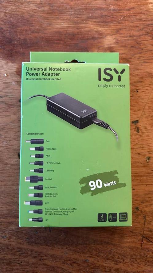 ISY 90 Watts universele laptop oplader