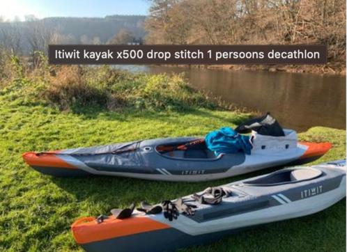 Itiwit kayak x500 drop stitch 1 persoons decathlon