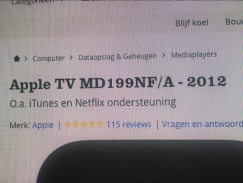 iTunes en Netflix Ondersteuning (nog in originele verpakking