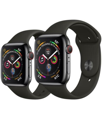 Iwatch 4  44mm  Space Black Stainless Steel 