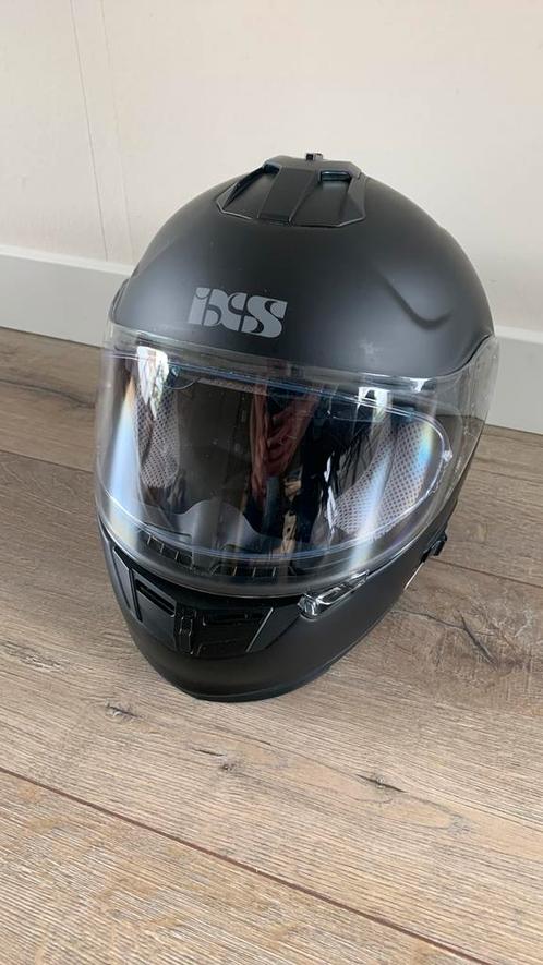 IXS HX 444 mat zwart integraal helm