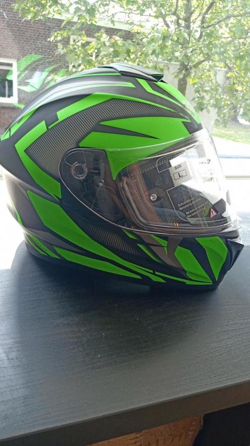 IXS L size neon green helmet