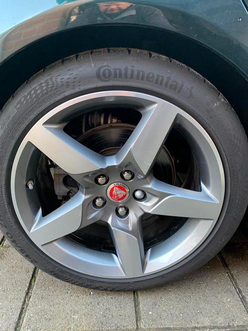 Jaguar org.velgen set met nieuwe banden type  5 Star 18 inch