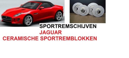 Jaguar sportremschijven - ceramische sportremblokken