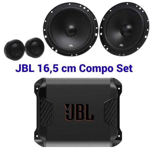 JBL 2 kanaals A652 versterker  JBL Compo set