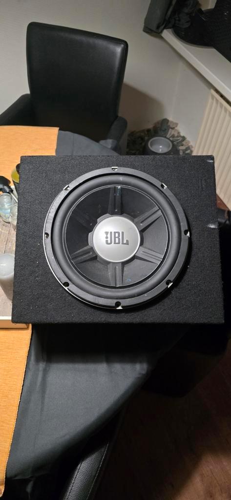 Jbl 350w rms 1400w peak met jvc versterker 4x50w