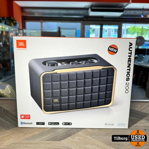 JBL Authentics 200 Zwart Speaker  Nieuw in doos met garanti