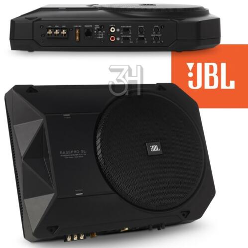 JBL BassPro SL platte auto actieve subwoofer onder stoel