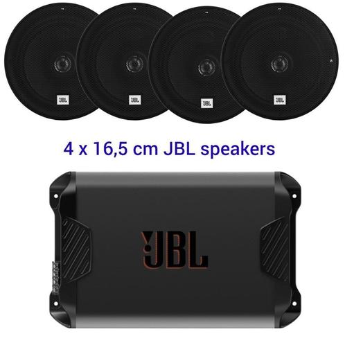 JBL Concert A704 versterker met 4 x 16,5 cm JBL speakers