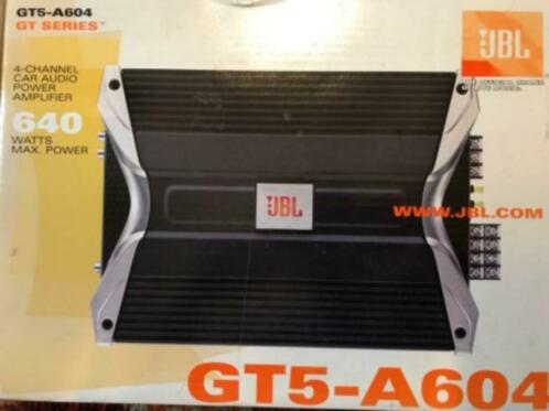 JBL GT5-A604 Auto Versterker 4 Kanaals 640 Wat  Car Audio