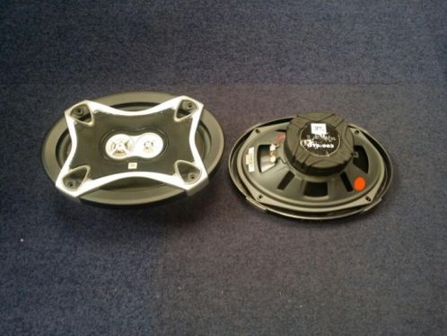 Jbl gt6-963 210w auto speakers 3weg leuke goede set speakers