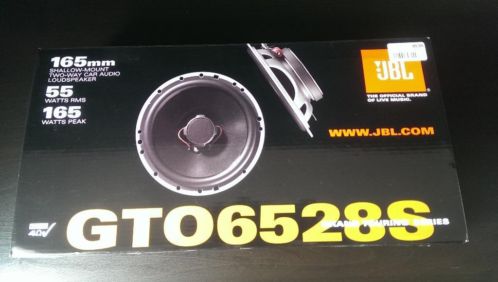 JBL GTO6528S 17cm platte speakers,ZGAN, o.a. voor Peug. 206
