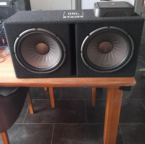 JBL subwoofer 1200 D met JBL club A600 versterker