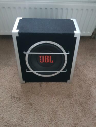 Jbl subwoofer incl hoedenplankboxen