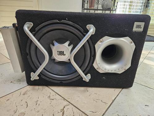 JBL subwoofer met groundzero versterker