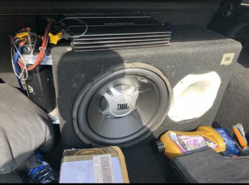 Jbl subwoofer met toebehoren