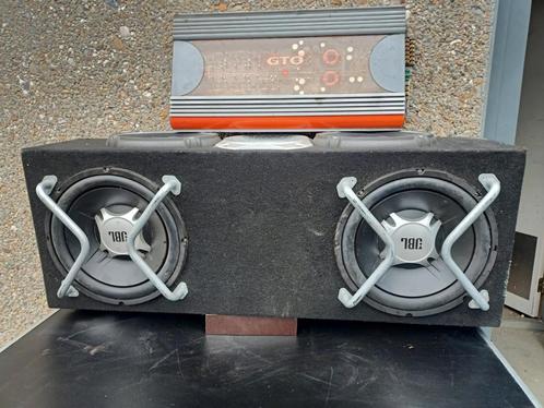 JBL subwoofer versterker speakers mooie set