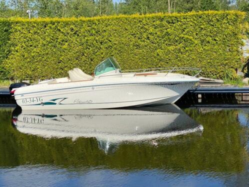 Jeanneau Cap Camarat 625CC console boot met 115 pk Mercury