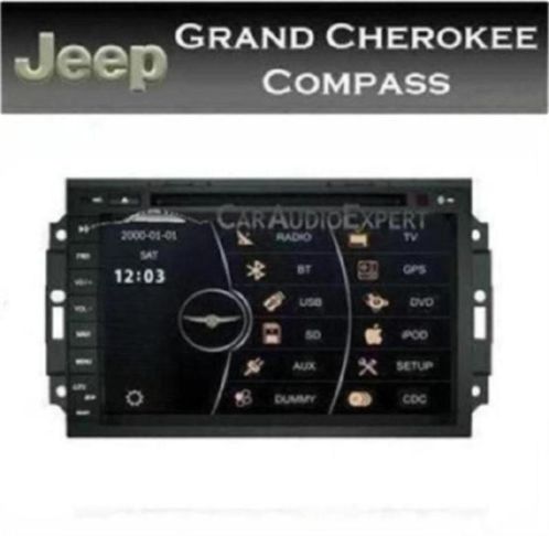 Jeep Grand Cherokee vervanging originele radio navigatie DVD