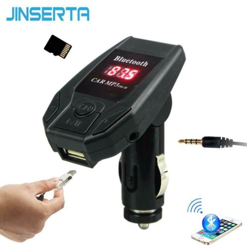 JINSERTA Auto-styling Draadloze handsfree Micro SD USB Music