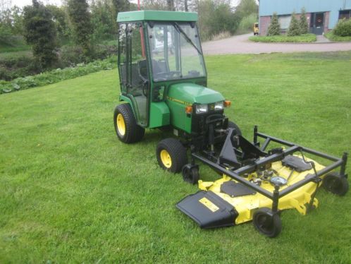 john deere 455 Diesel frontmaaier hef cabine