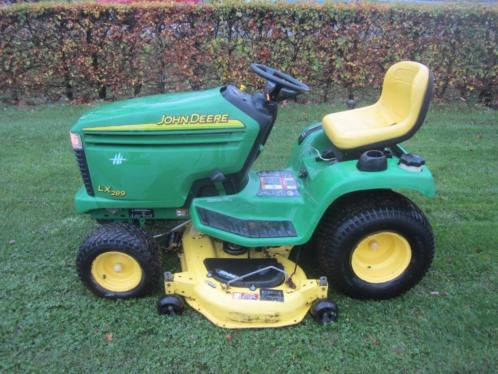 JOHN DEERE zitmaaier (type LX289, 17 pk Kawasaki, 122 cm.)