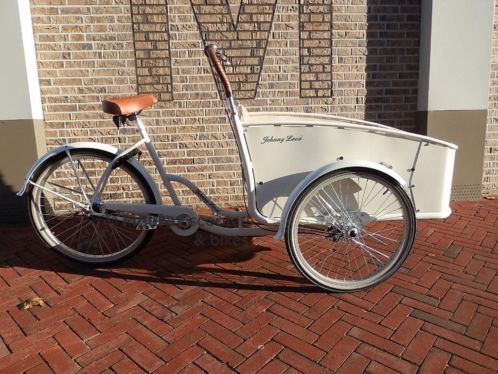Johnny Loco cargo ivory BakfietsDIRECT LEVERBAAR