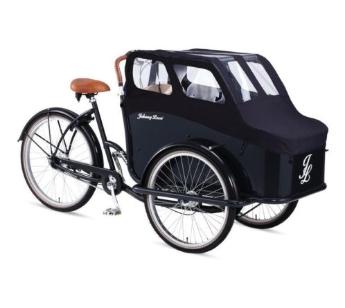 Johnny Loco Rain Cover Deluxe - Luxe Bakfiets Regenhoes