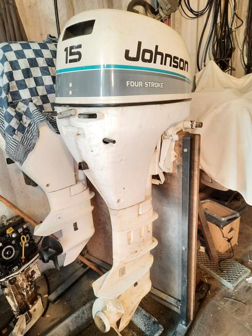 Johnson 15 pk 4 takt langstaart elektrische start Afstandbed