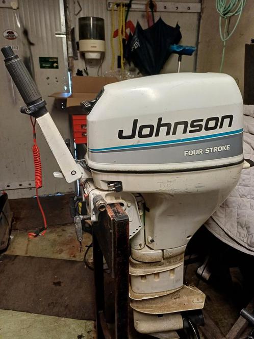 Johnson 15 pk 4 takt langstaart knuppel of afstandbediening