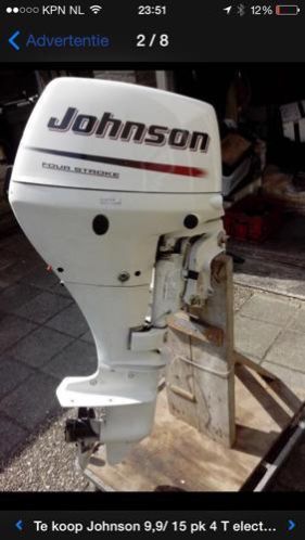 Johnson 4 tact 1015 pk bb motor
