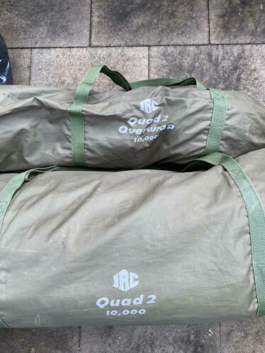 Jrc quad dome 10.000 tent 2 pers incl overwrap