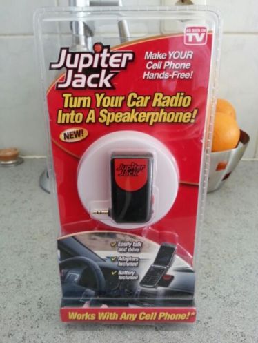 Jupiter Jack FM carkit nieuw