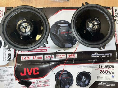 Jvc 13 centimeter speakers